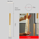 GobekUsa Contemporary Crystal Chandelier for Large Staircase