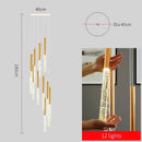 GobekUsa Contemporary Crystal Chandelier for Large Staircase