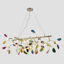 GobekUsa Contemporary Firefly Metal Pendant Light with Round Canopy for Living Room - Island Lighting Solution