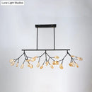 GobekUsa Contemporary Heracleum Island Pendant Light for Modern Dining Rooms