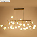 GobekUsa Contemporary Heracleum Island Pendant Light for Modern Dining Rooms