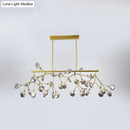 GobekUsa Contemporary Heracleum Island Pendant Light for Modern Dining Rooms