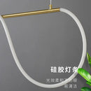 GobekUsa Contemporary LED Chandelier for Dining Room Lighting by Decorbites