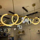 GobekUsa Contemporary LED Chandelier for Dining Room Lighting by Decorbites