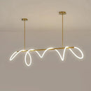 GobekUsa Contemporary LED Chandelier for Dining Room Lighting by Decorbites