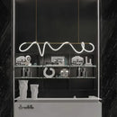 GobekUsa Contemporary LED Chandelier for Dining Room Lighting by Decorbites