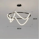 GobekUsa Contemporary LED Chandelier for Dining Room Lighting by Decorbites
