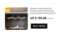 GobekUsa Contemporary LED Chandelier for Dining Room Lighting by Decorbites