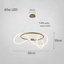 GobekUsa Contemporary LED Chandelier for Dining Room Lighting by Decorbites