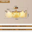 GobekUsa Contemporary LED Chandelier for Home Decor in Modern French Design