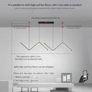 GobekUsa Contemporary LED Pendant Lights 2-Head 90cm by Decorbites