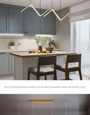 GobekUsa Contemporary LED Pendant Lights 2-Head 90cm by Decorbites