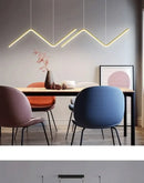 GobekUsa Contemporary LED Pendant Lights 2-Head 90cm by Decorbites