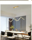 GobekUsa Contemporary LED Pendant Lights 2-Head 90cm by Decorbites