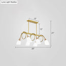GobekUsa Contemporary Milk Glass Pendant Light - Tulip Shade Island Lamp, Ideal for Restaurants