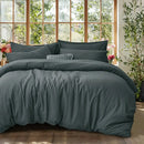 GobekUsa Cooling Summer Cotton Duvet Set with Pillowcases