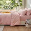 GobekUsa Cooling Summer Cotton Duvet Set with Pillowcases