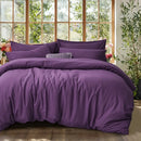GobekUsa Cooling Summer Cotton Duvet Set with Pillowcases
