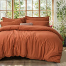 GobekUsa Cooling Summer Cotton Duvet Set with Pillowcases