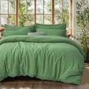 GobekUsa Cooling Summer Cotton Duvet Set with Pillowcases