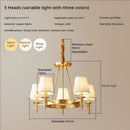GobekUsa Copper American Chandelier: Luxury Modern Living Room, Dining Room, Bedroom Light