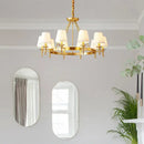 GobekUsa Copper American Chandelier: Luxury Modern Living Room, Dining Room, Bedroom Light