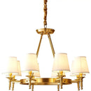 GobekUsa Copper American Chandelier: Luxury Modern Living Room, Dining Room, Bedroom Light