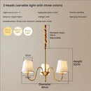 GobekUsa Copper American Chandelier: Modern Luxury for Living Room, Bedroom, and Restaurant