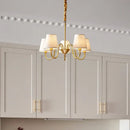 GobekUsa Copper American Chandelier: Modern Luxury for Living Room, Bedroom, and Restaurant