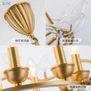GobekUsa Copper Bird Chandelier for Home, Restaurant, Bar Lighting