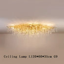 GobekUsa Copper Branch Water Crystal Chandelier for Luxury Living Room and Salon