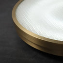 GobekUsa Copper Ceiling Lamp: Modern Round Surface Mounted Lighting for Bedroom