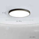 GobekUsa Copper Ceiling Lamp: Modern Round Surface Mounted Lighting for Bedroom