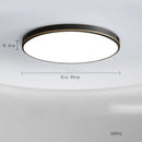 GobekUsa Copper Ceiling Lamp: Modern Round Surface Mounted Lighting for Bedroom