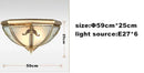 GobekUsa Copper Ceiling Light for Balcony, Garage, Staircase & Storage Room