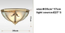 GobekUsa Copper Ceiling Light for Balcony, Garage, Staircase & Storage Room