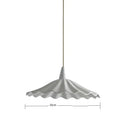 GobekUsa Copper Ceramic LED Pendant Lamp with Wood Handle for Home Decor