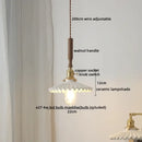 GobekUsa Copper Ceramic LED Pendant Light with Knob Switch - 4w Bulb & Lamparas Colgante