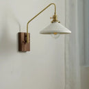 GobekUsa Copper Ceramic LED Wall Lamps Modern Style for Bedroom Living Room Bar
