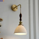 GobekUsa Copper Ceramic LED Wall Lamps - Nordic Modern Design