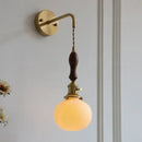GobekUsa Copper Ceramic LED Wall Lamps - Nordic Modern Design