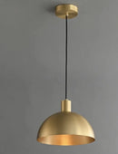 GobekUsa Copper Chandelier: Nordic Minimalist Gold Pendant Lamp, Luxurious Indoor Decor