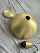 GobekUsa Copper Chandelier: Nordic Minimalist Gold Pendant Lamp, Luxurious Indoor Decor