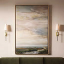 GobekUsa Copper Cloth LED Wall Lamp for Bedroom Reading Light & Decor