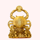 GobekUsa Copper Crab Ornaments for Wealth and Luxury Decor