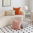 Decorbites corduroy striped patchwork pillow cover set living room by Decorbites