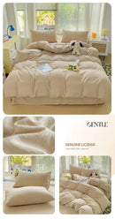 GobekUsa Cotton Bedding Set with Sheet, Duvet Cover