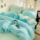 GobekUsa Cotton Bedding Set with Sheet, Duvet Cover