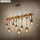GobekUsa Countryside Mesh Pendant Lamp with Rope Cord