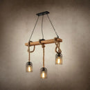 GobekUsa Countryside Mesh Pendant Lamp with Rope Cord